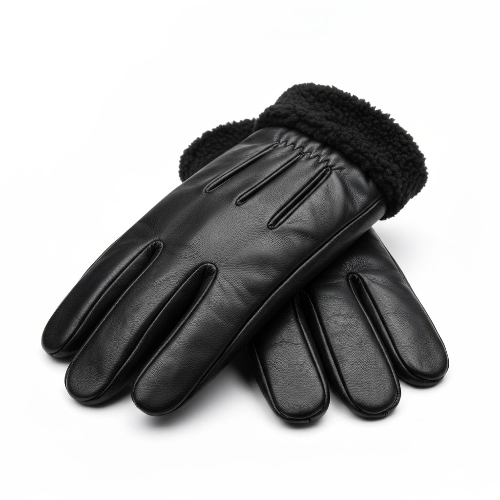 검은색 방한 장갑